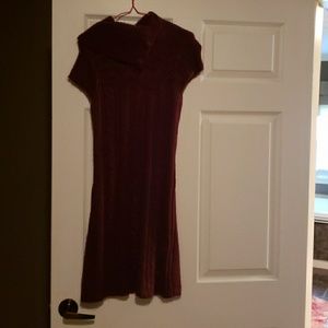 Red Sweater Dress